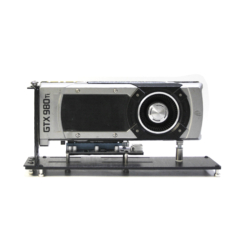 Vertical Gpu Bracket - Graphics card Vertical Acrylic Bracket Riser