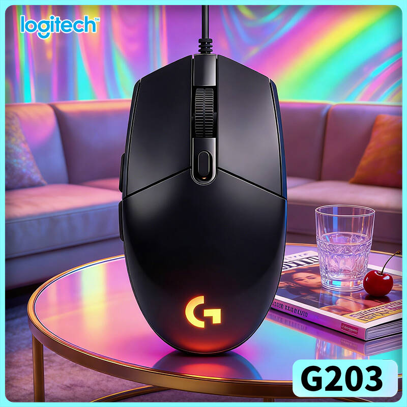 Logitech Mouse G203 - Logitech G203 LIGHTSYNC Gaming Mouse 8000