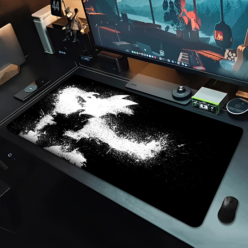 DBZ Black Anime Mouse Pad Drag - Gaming Accessories For Gaming Room review and price