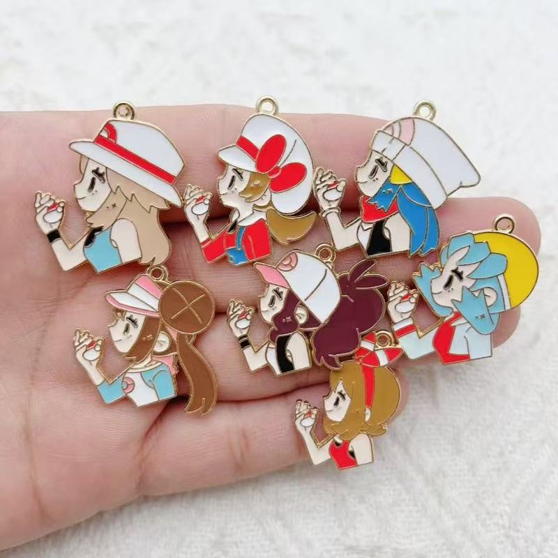 10pcs Cartoon Girl Drip Oil Al - Gaming Accessories Gifts review and price