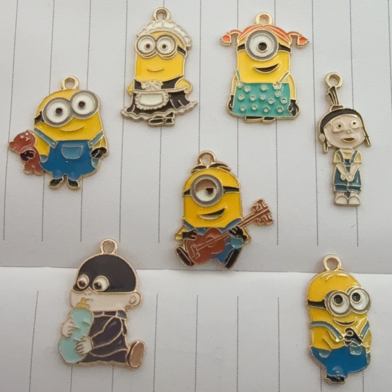 10pcs alloy drip oil cartoon p - Gaming Accessories Gifts review and price