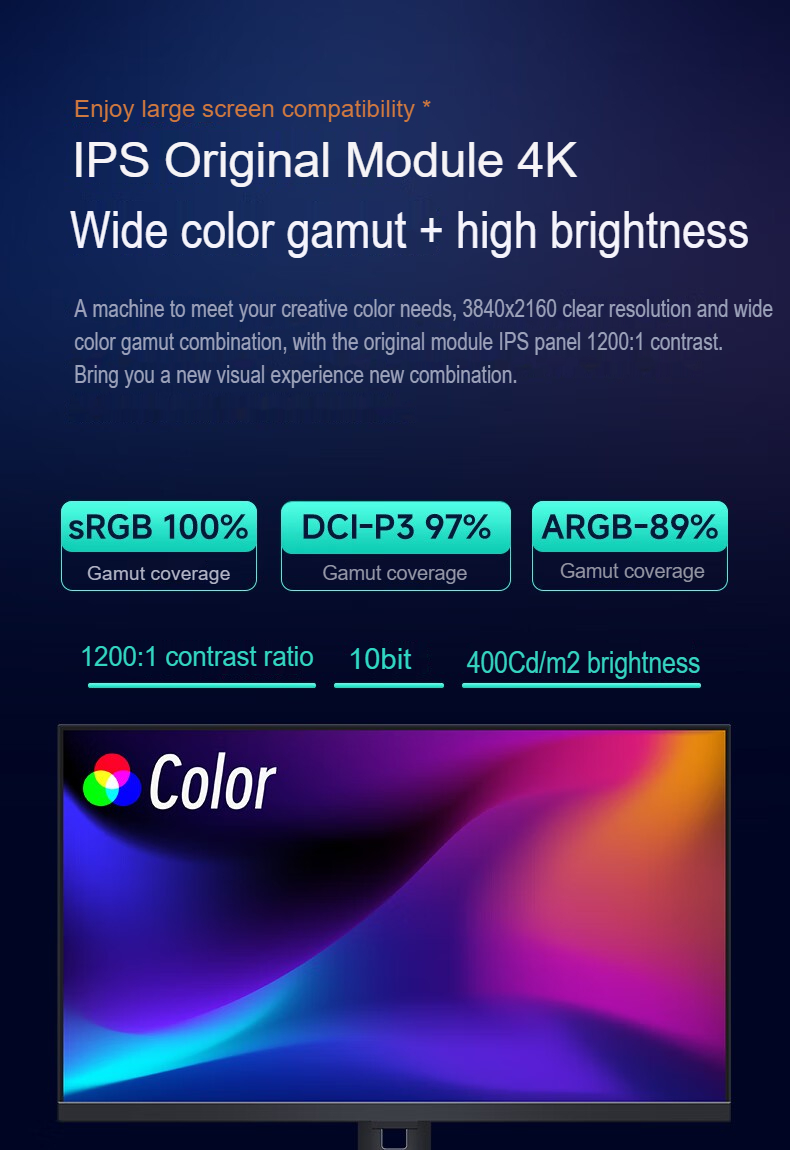 27-Inch 4K Gaming Monitor 100% - Monitor 144Hz 27Inch review and price