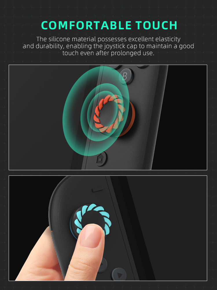 DATA FROG Silicone Thumb Grip  - Gaming Accessories Nintendo Switch review and price