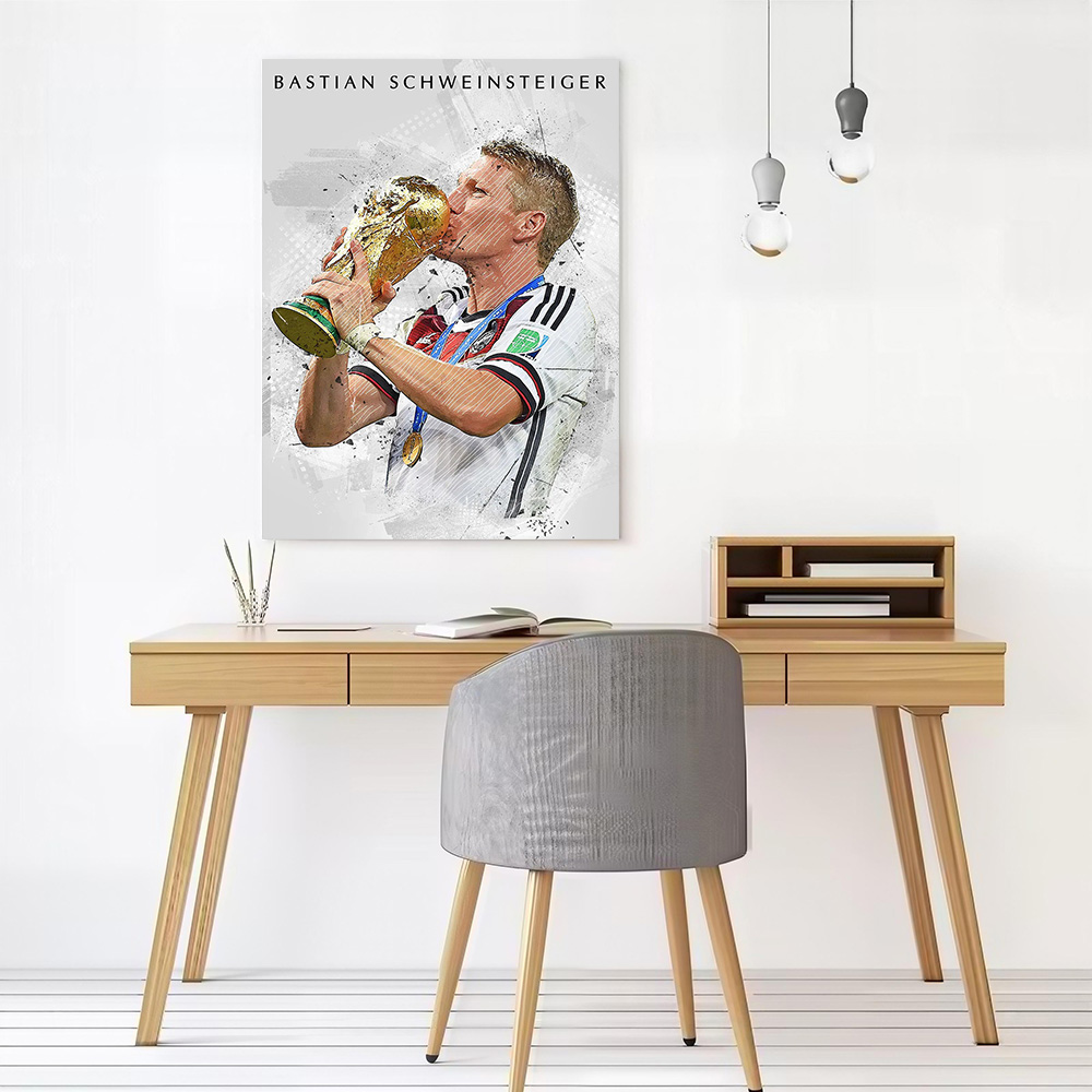 Bastian Schweinsteiger Canvas  - Gaming Accessories Wall review and price