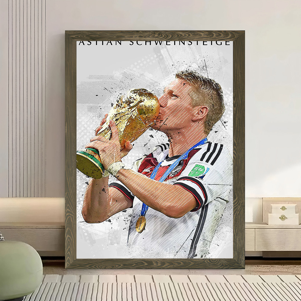 Bastian Schweinsteiger Canvas  - Gaming Accessories Wall review and price