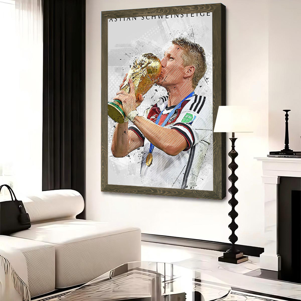 Bastian Schweinsteiger Canvas  - Gaming Accessories Wall review and price