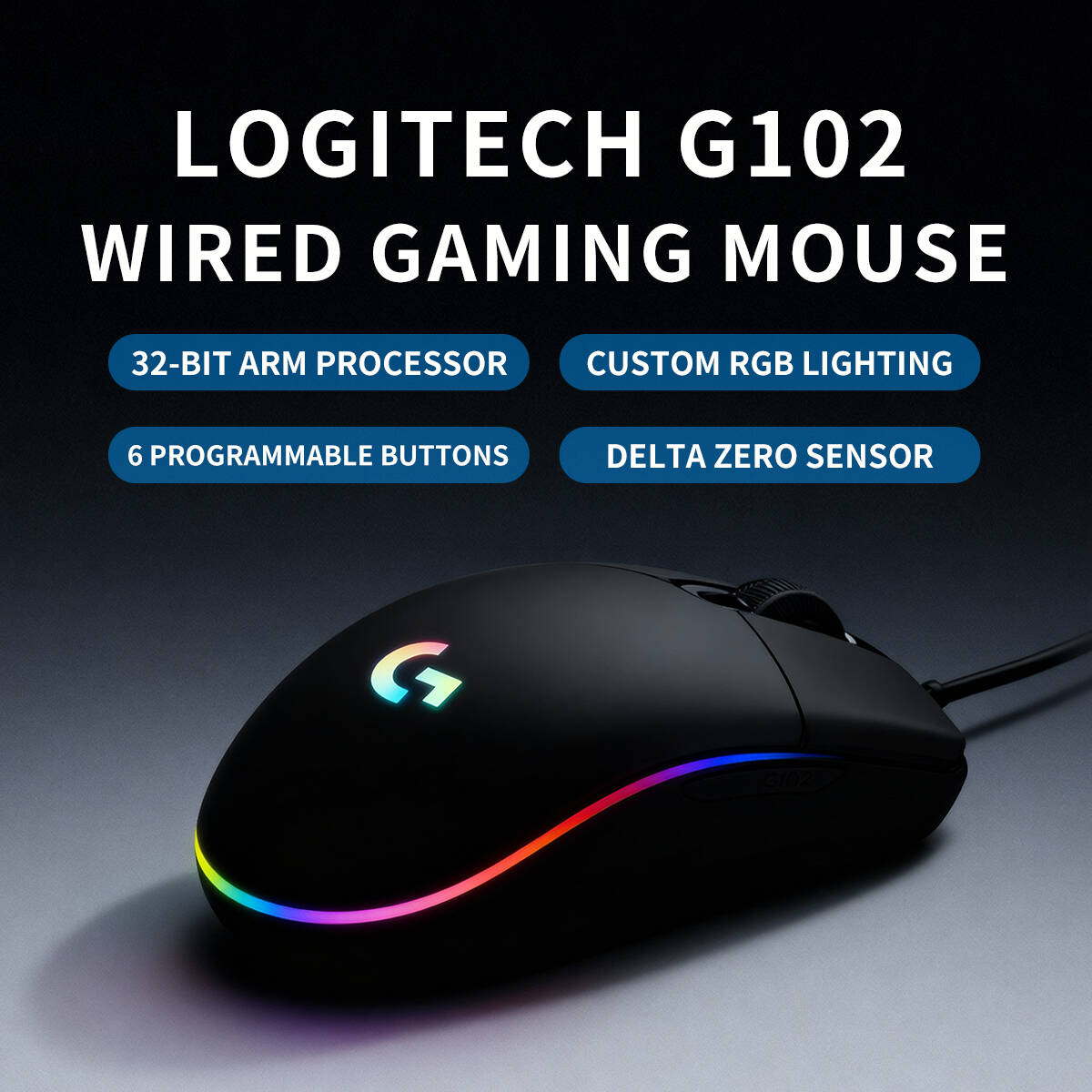 G102 Logitech G203 Gaming Mous - Logitech Mouse G203 review and price