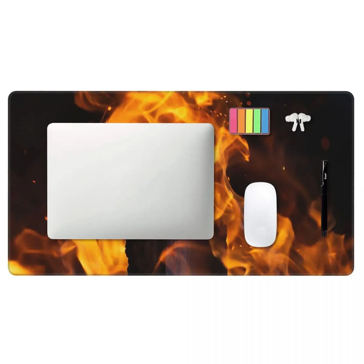 Large Mouse Pad Burning Fire W - Gaming Accessories For Free Fire review and price