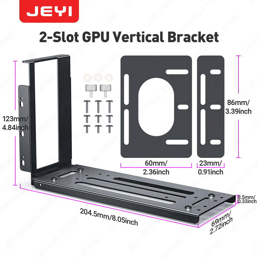JEYI Vertical Graphics Card Mo - Vertical Gpu Bracket review and price