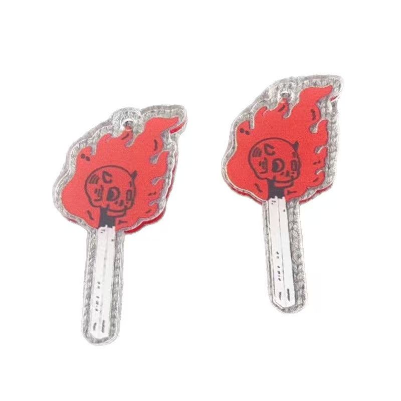 10pcs acrylic skull pendant, D - Gaming Accessories Gifts review and price