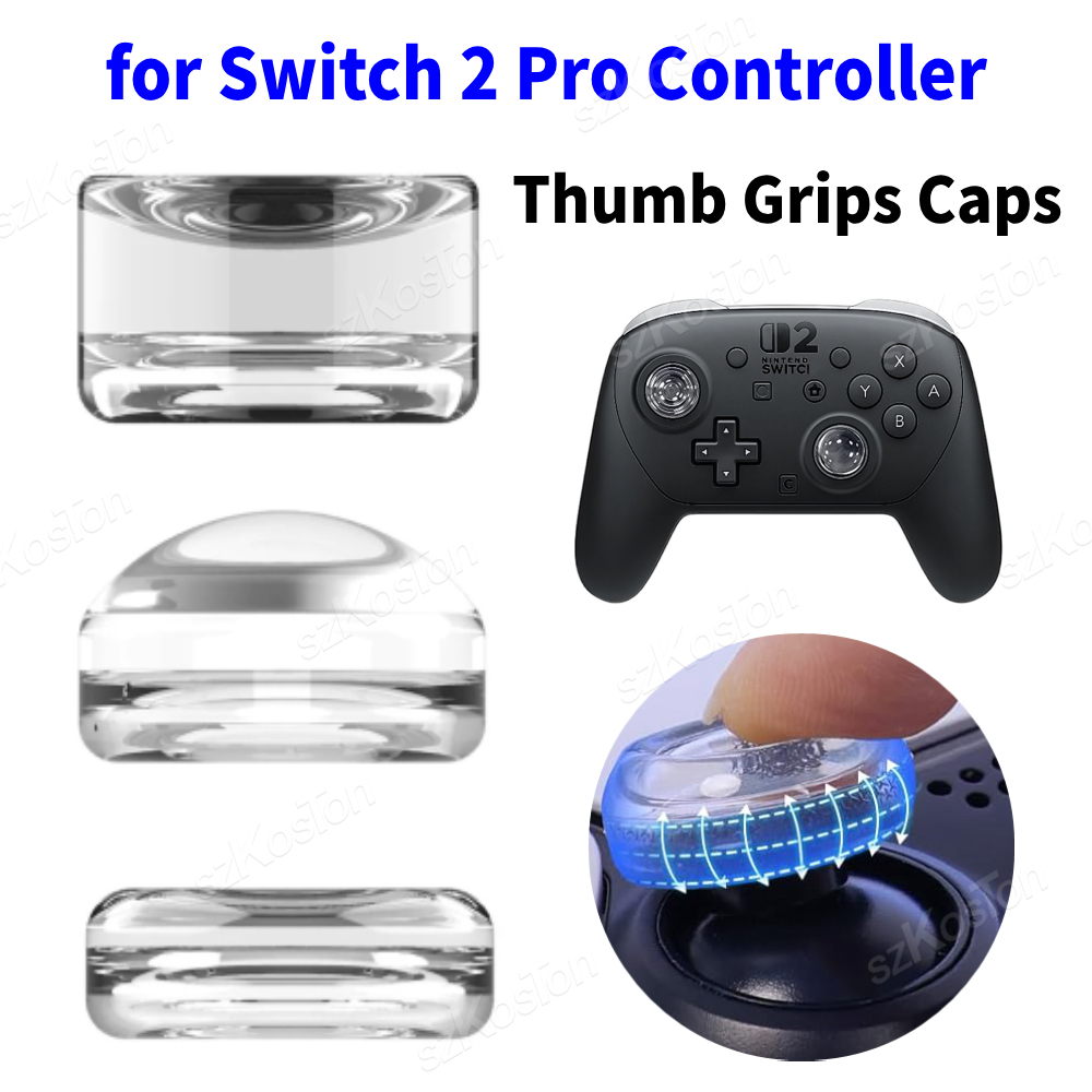 Clear Thumb Grips Caps for Swi - Gaming Accessories Nintendo Switch review and price
