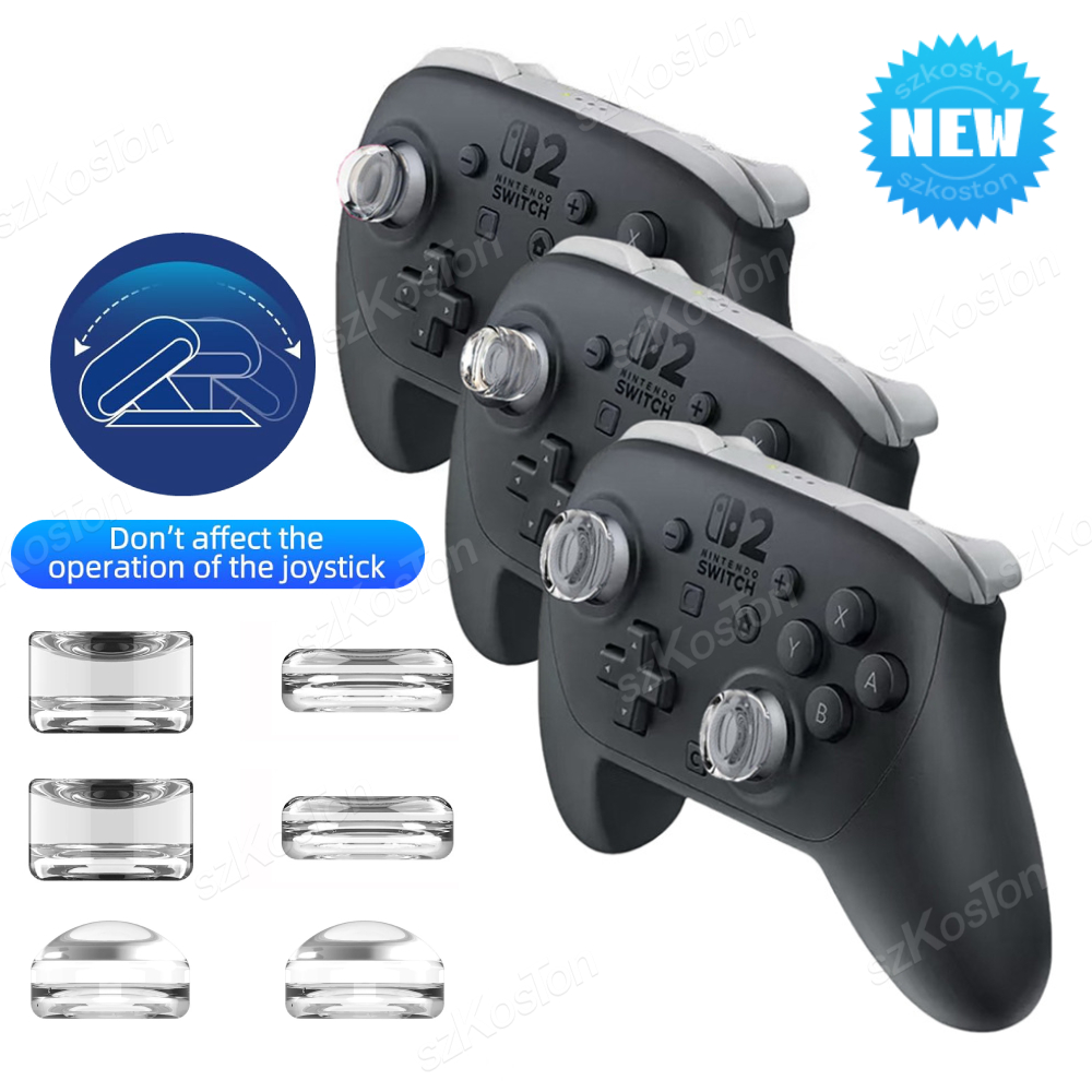 Clear Thumb Grips Caps for Swi - Gaming Accessories Nintendo Switch review and price
