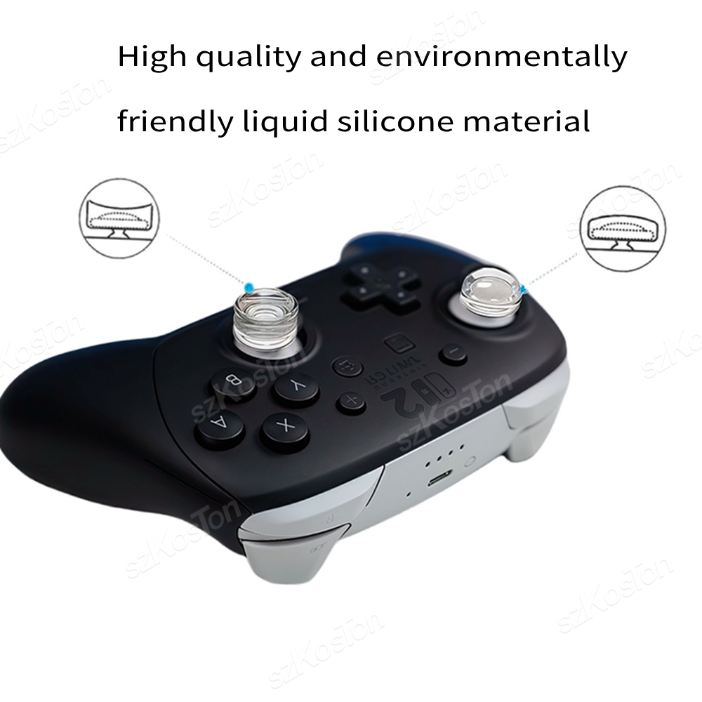 Clear Thumb Grips Caps for Swi - Gaming Accessories Nintendo Switch review and price