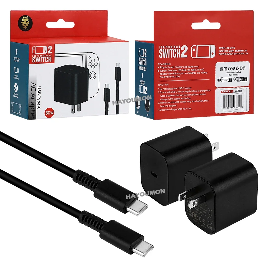 AC Adapter For Switch 2 Fast C - Gaming Accessories Wall review and price