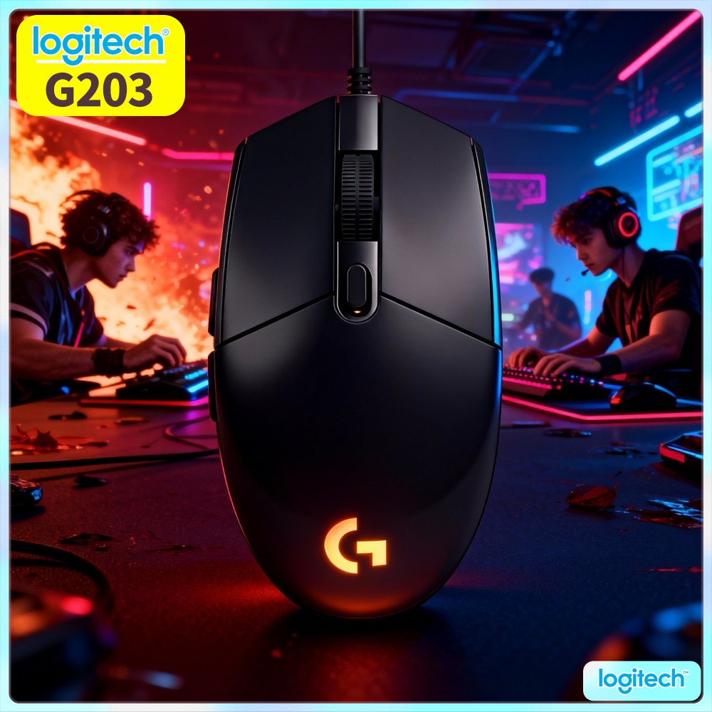 Logitech G203 Wired Gaming Mou - Logitech Mouse G203 review and price