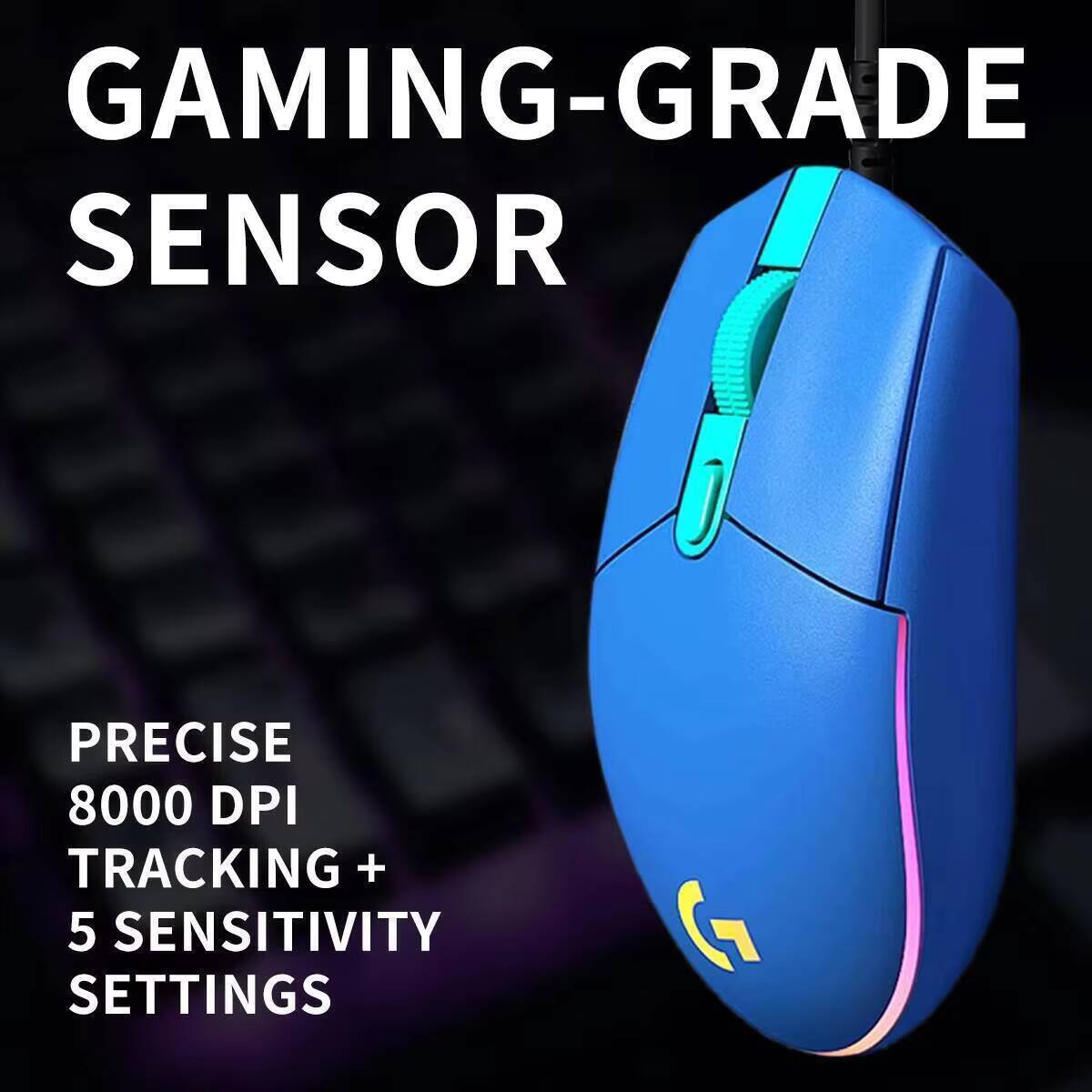 Logitech G203 LIGHTSYNC Gaming - Logitech Mouse G203 review and price