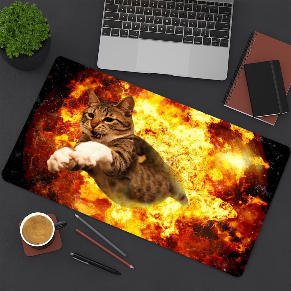 Rocket Cat Extended Gaming Mou - Gaming Accessories For Free Fire review and price
