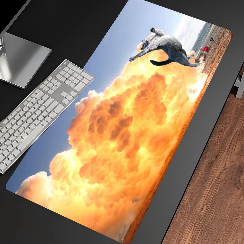 Rocket Cat Extended Gaming Mou - Gaming Accessories For Free Fire review and price