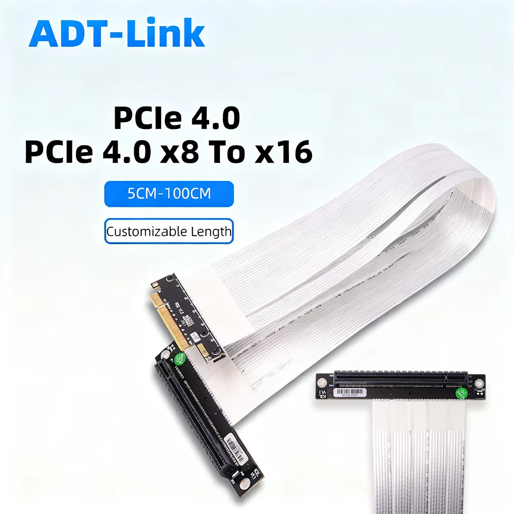 ADT-Link PCIE 4.0 3.0 X8 To X1 - Vertical Gpu Bracket review and price