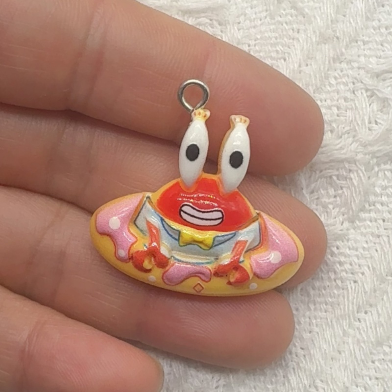10pcs cartoon resin pendant, D - Gaming Accessories Gifts review and price