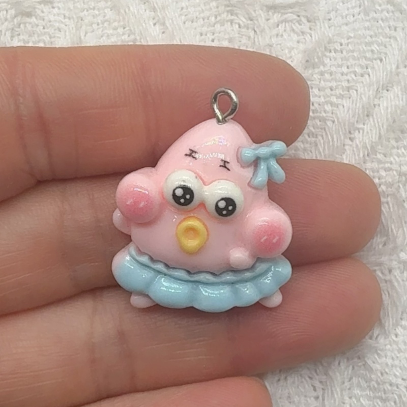10pcs cartoon resin pendant, D - Gaming Accessories Gifts review and price