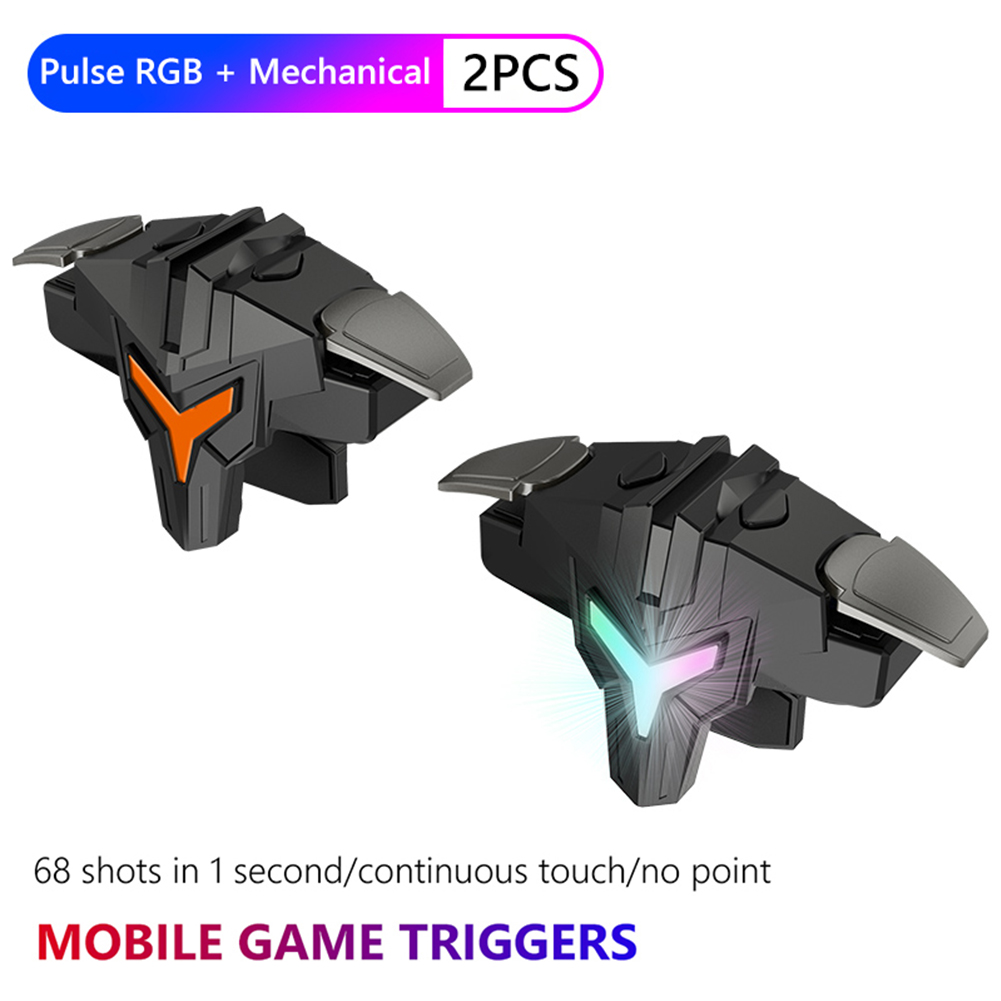 1/2pcs RGB/Mechanical 4 Finger - Gaming Accessories For Free Fire review and price